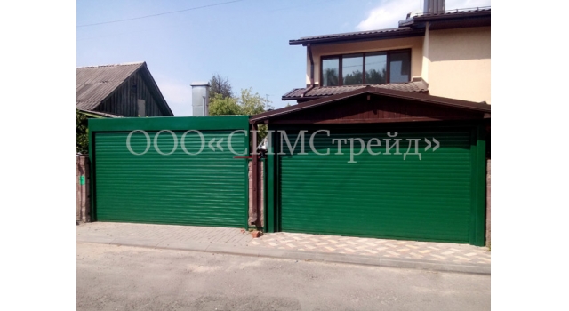 Роллетные ворота купить в Минске | Цена на гаражные роллетные ворота